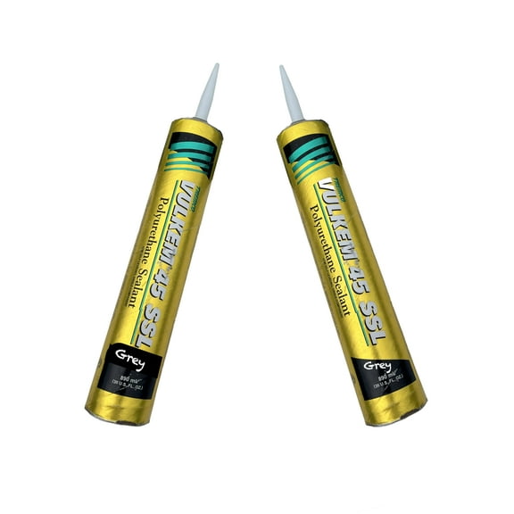 Vulkem 45 SSL Grey Semi-Self Leveling Sealant, 2 Pack