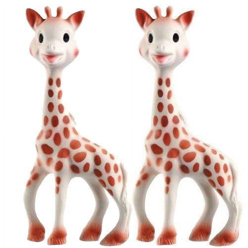 Rubber giraffe baby toy clearance