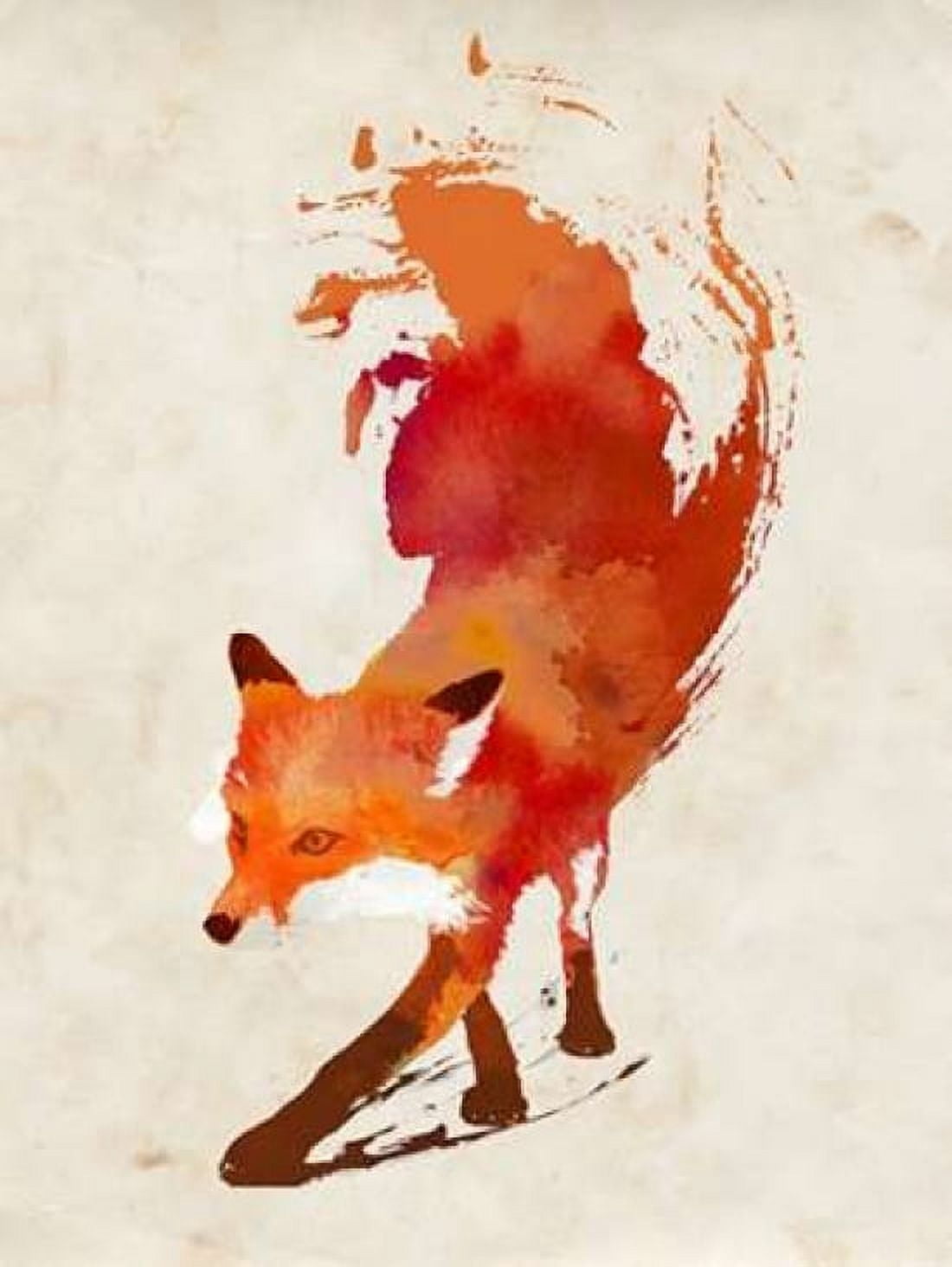 Vulpes Vulpes Canvas Art - Robert Farkas (18 x 24)