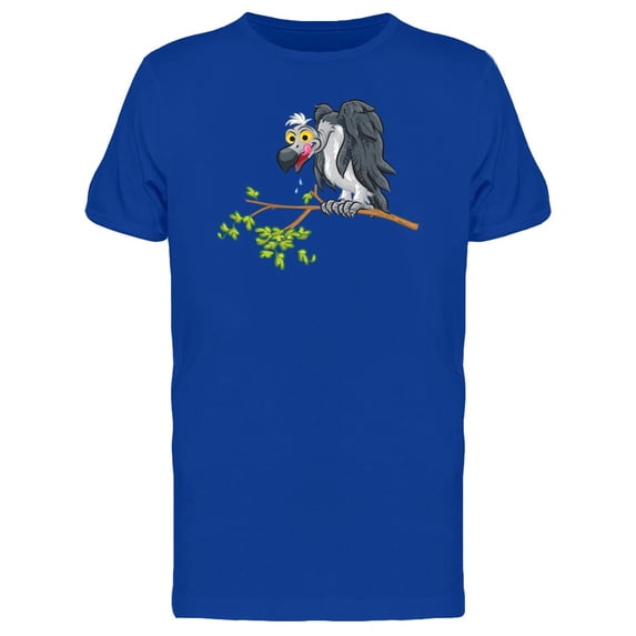 Vultures Cartoon T-Shirt Men -Image by Shutterstock, Male XX-Large
