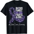 thumbnail image 1 of Vulvar Cancer Awareness Month Lavender Ribbon Butterflies T-Shirt mens t shirt，black，women，funny，misfits，men，journey, 1 of 4