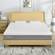 Vumece Full Mattress, 10 Inch Gel Memory Foam Medium Firm, Fiberglass Free, CertiPUR US
