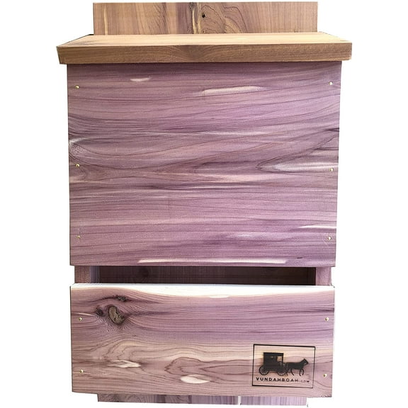 Vundahboah Amish Goods Outdoor Bat Box House Shelter