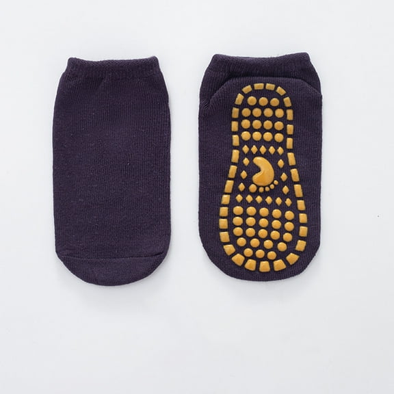 Vunhao Boys and Girls Ankle Socks, Cotton Fashion Kids Socks Clearance Wine Size 9 T