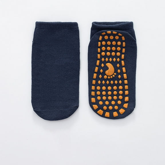Vunhao Boys and Girls Ankle Socks, Fashion Cotton Kids Socks Clearance Navy Size 1 T