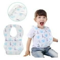 Vuygyu 10PCS Children Disposable Bib Non Woven Fabric And Bib Baby