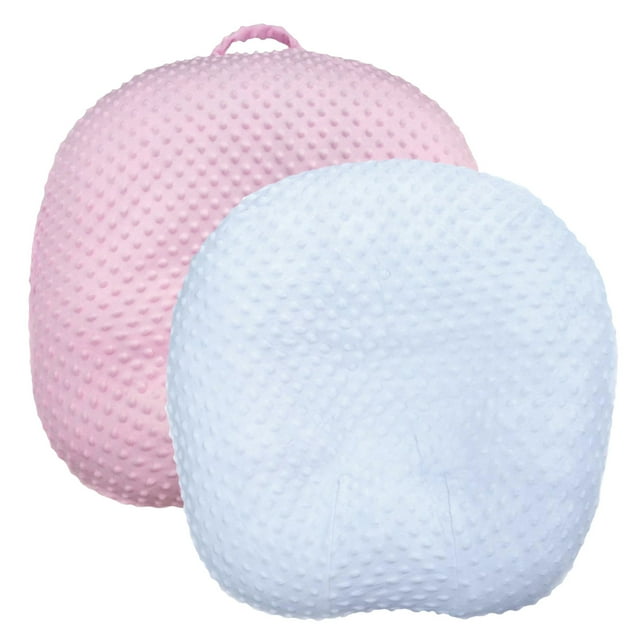 Vuygyu Baby Minky Dot 2 Pack Lounger Pillow Cover Removable Cover