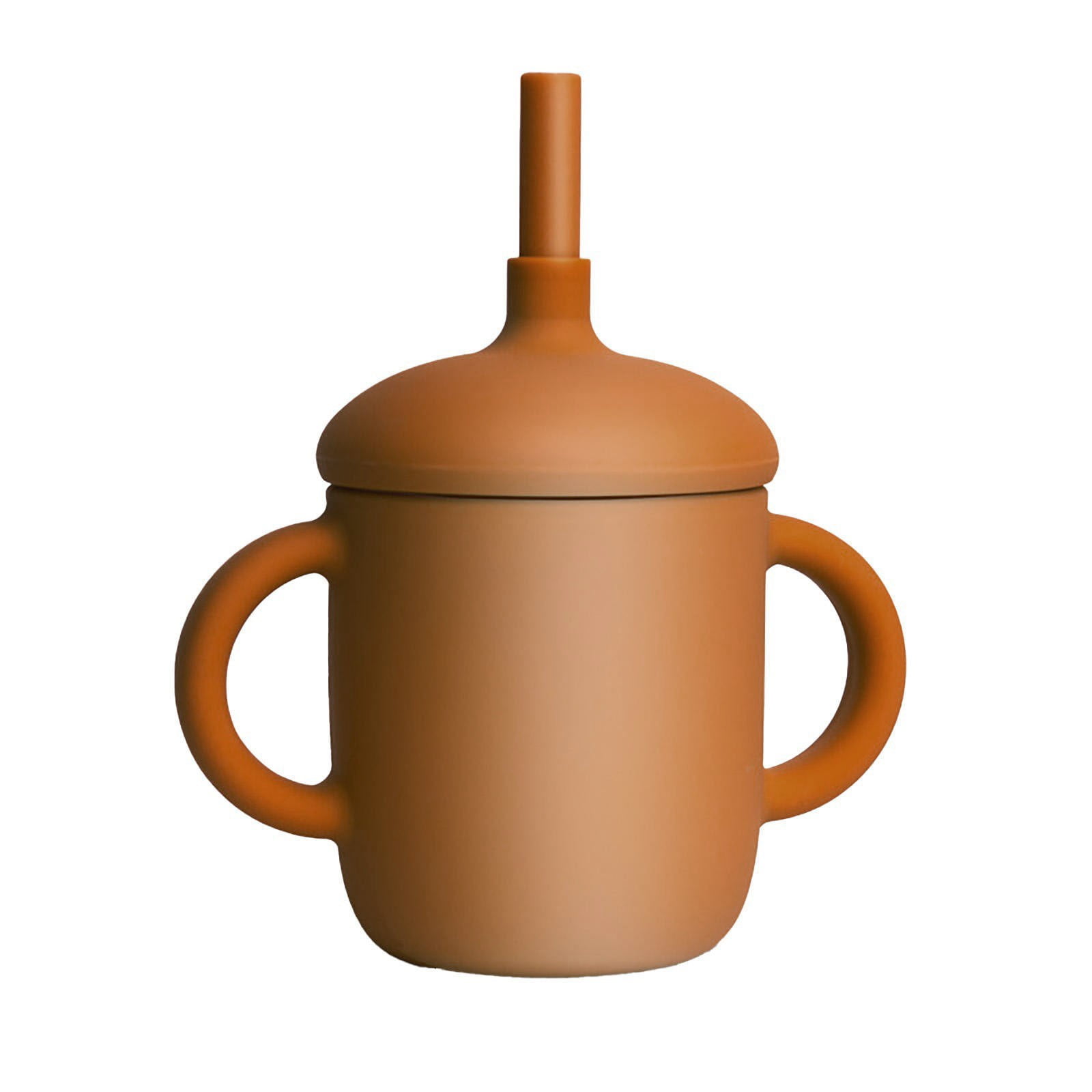 Vuygyu Baby Training Cup Spill Proof Sippy Cup With Handles Baby Straw