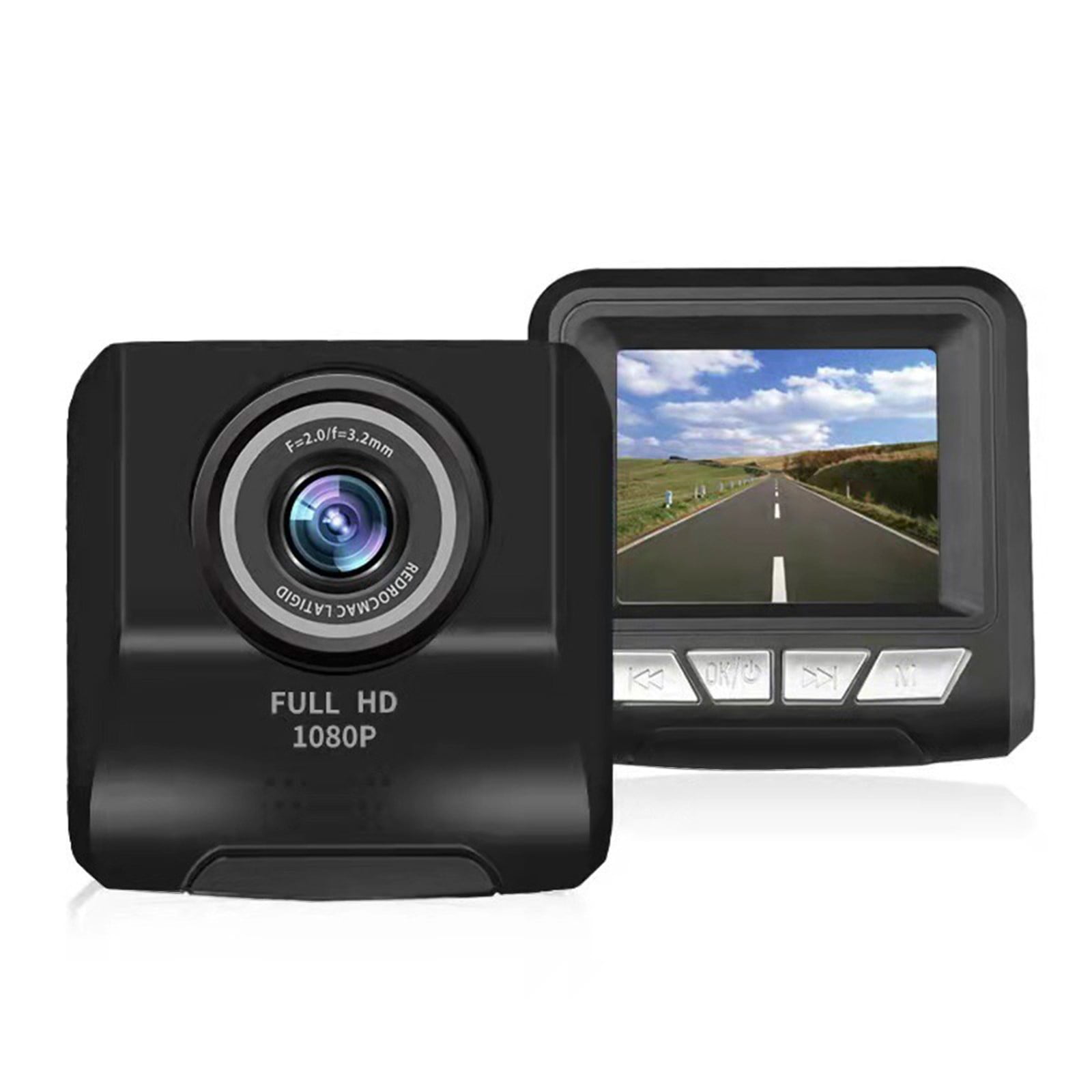 Vuygyu Cam FHD 1080P Car Camera 3.0 Inch Mini Screen Car Camera Camera Night Max Support 64GB