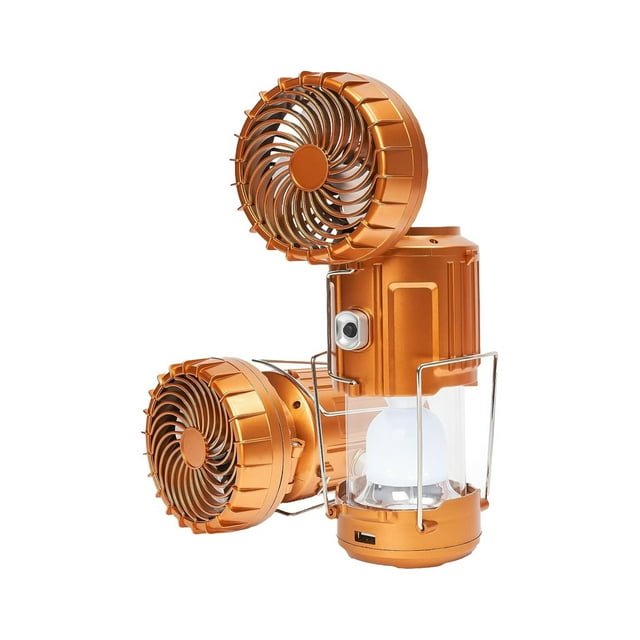 Vuygyu Camping Mugs Power Outage Lights Rechargeable Battery Fan Large