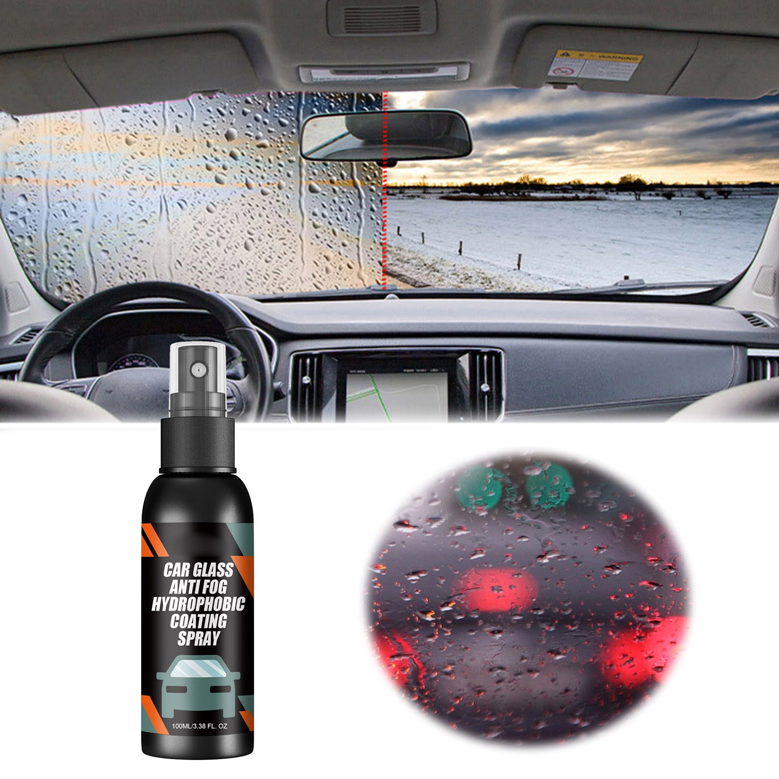 Vuygyu Car Glass Fog And Rain Agent Windshield Rearview Cleaning ...