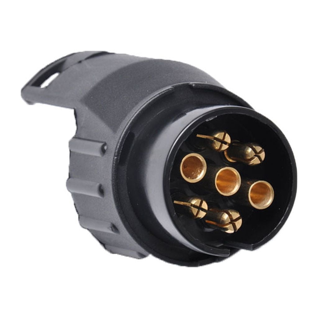 Vuygyu Converter 7 Pin Trailer Plug Adapter To 13 Pin Towbar Socket