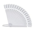 Vuygyu Design Tips 32Pcs Tool Art Fan Polish False Board Sticks Nail
