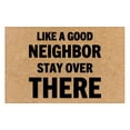 Vuygyu Funny Door Mat Non Back Rubber Entry Way Doormat Outside Like A