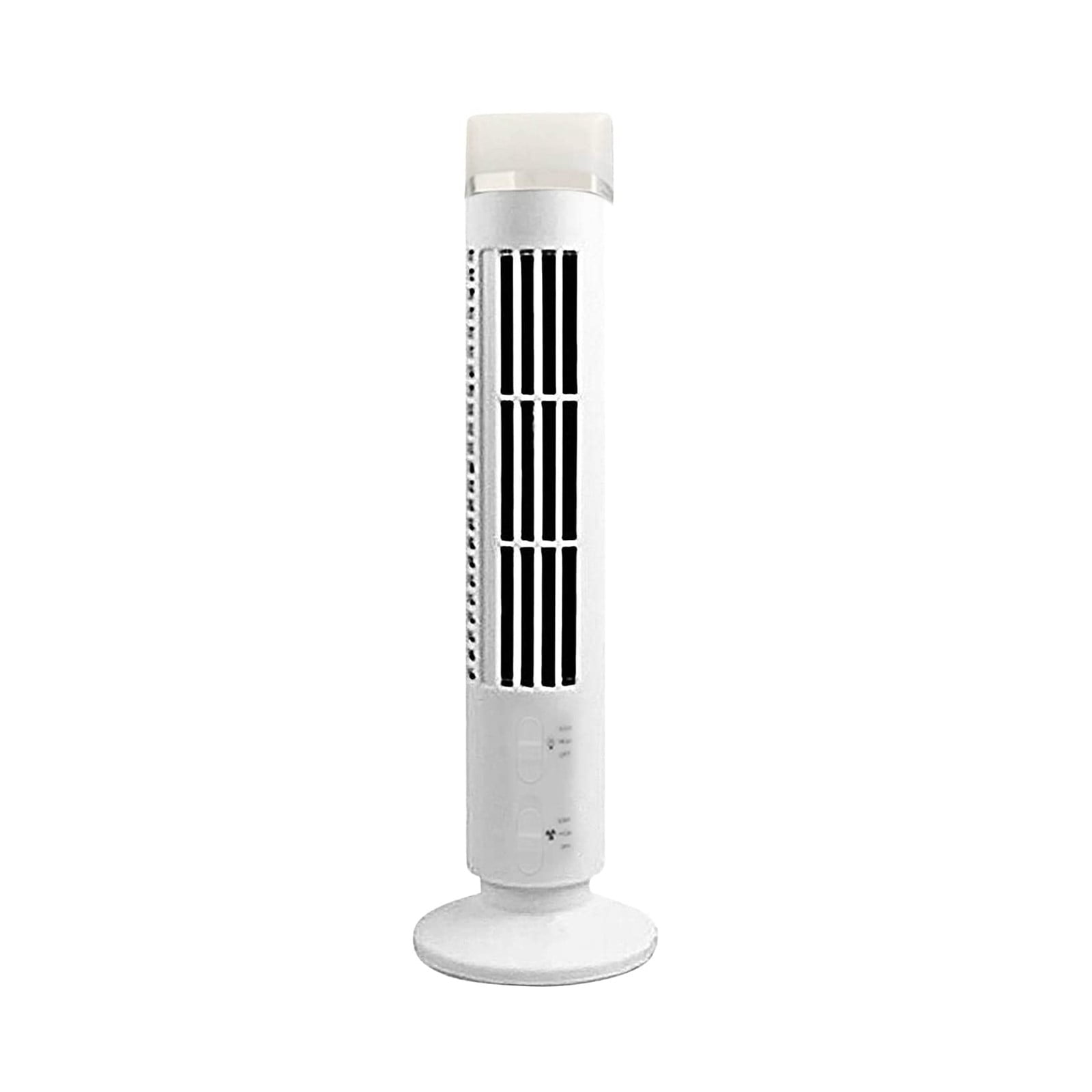 Vuygyu LED Tower Fan With Light Portable USB Powered Fan With Powerful