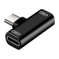 Vuygyu USB C Splitter 2 In 1 USB C Audio And PD Charging Adapter Type C