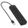 Vuygyu USB Hub 3.0 High Speed 4/7 Port Hub Splitter With ON/OFF Power