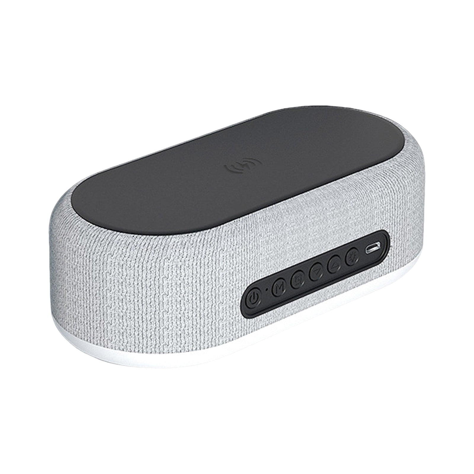 Vuygyu Wireless Charging Desk Clock With Alarm Night Light