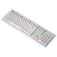 Vuygyu Wireless Keyboard Large Print Computer Keyboards Wireless Vertical Keyboard Universal