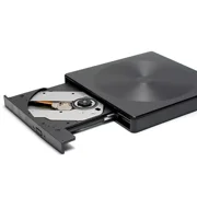 External DVD Drive, USB 3.0 CD Burner CD/DVD +/-RW Optical Drive, Slim Portable DVD CD ROM Rewriter Writer Duplicator for Laptop Desktop PC Windows 11/10/7 MacBook Black