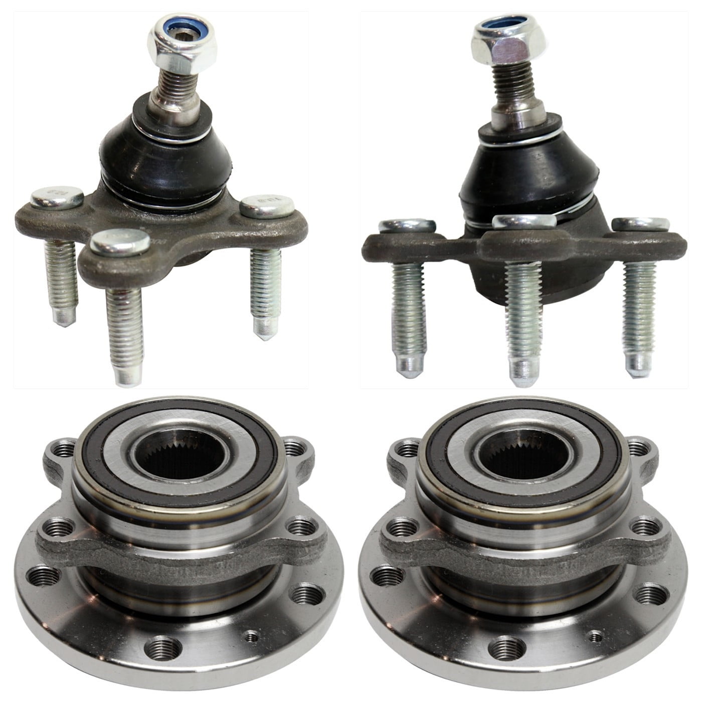 Pair Of 2 Wheel Bearings – Front Or Rear For Chevy, Buick | Direct Replacement Set