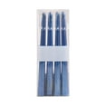 thumbnail image 1 of Vwrxbz Electroplated Twisted Taper Candles Set of 4, 10 Inch Long Dripless Wax Dinner Candles for Wedding Table Centerpiece, Romantic Restaurant Dining, Party and Home Decoration, 1 of 6