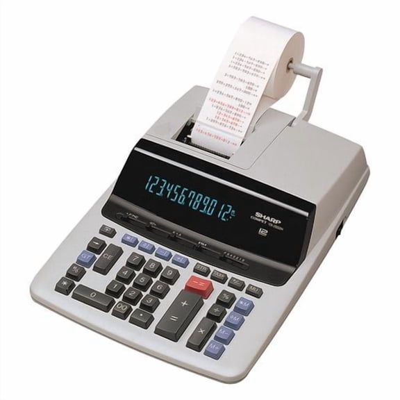 Vx2652h Two-Color Printing Calculator, Black/red Print, 4.8 Lines/sec | Bundle of 2