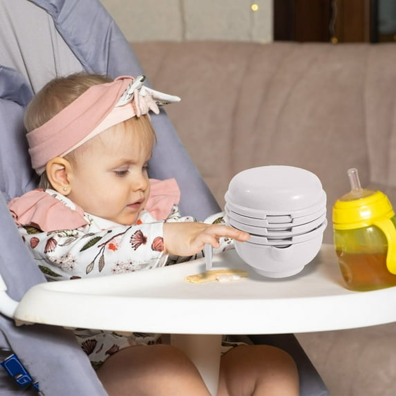 Vxdvou 10 Piece Baby Complementary Food Grinder Set, Manual Juicer & Grinding Bowl for Baby Food Preparation, Multifunctional Grinding Tools for Nutritional Baby Meals & Smoothies