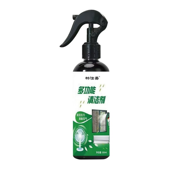 Vxdvou 300ml Multi-Function Fan Cleaner Spray, Powerful Air Conditioner & Fan Cleaning Agent, Removes Dust, Ash, Oil, & Stubborn Stains, Safe for All Fan Types, Easy to Use & No Disassembly