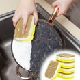 thumbnail image 1 of Vxdvou 5pc Dishwashing Wood Pulp Rags Set, Grease Stain Sponge Block for Kitchen and Bathroom – Non-Chemical, Elastic and Reusable for Effective Cleaning and Scrubbing, 1 of 8