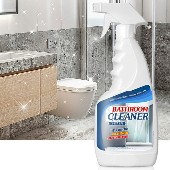Vxdvou Bathroom Cleaner, Multifunctional Tile, Bathtub & Toilet Descaler, Effective Water Stain & Limescale Remover, 500ml, for Shiny & Fresh Surfaces, Easy Cleaning