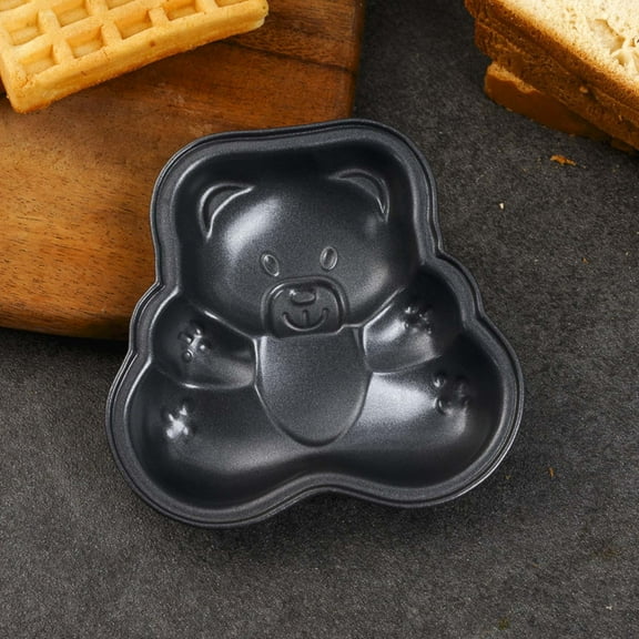 Vxdvou Bear-Shaped Cake Mold, Nonstick Baking Mold for Fun Cake Designs, Durable Cake Pan for Easy Release, Perfect for Decorating Cakes, Cupcakes and Desserts
