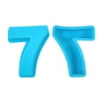thumbnail image 1 of Vxdvou Birthday Number Cake Molds, Non-Stick Silicone Baking Molds for DIY Cakes & Desserts, Digital Shape Mold for Birthday & Anniversary Celebrations, Kitchen Tools & Gadgets for Home Baking, 1 of 2