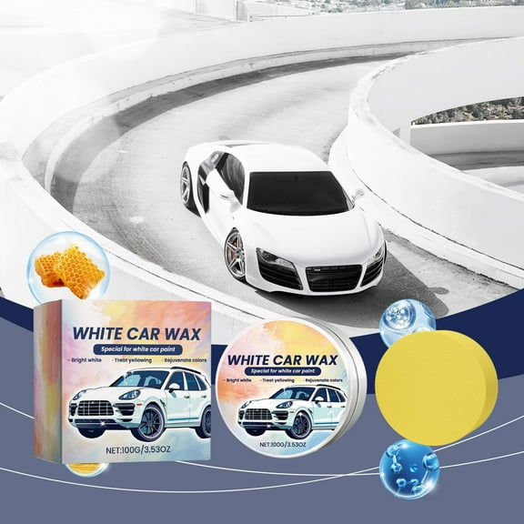 Vxdvou Car Scratch Repair Polishing Wax, Automotive Scratch Repair Wax, Car Cleaning Supplies, Restores Shiny Appearance, Protective Coating for Vehicle Body, Quick Car Polishing Solution