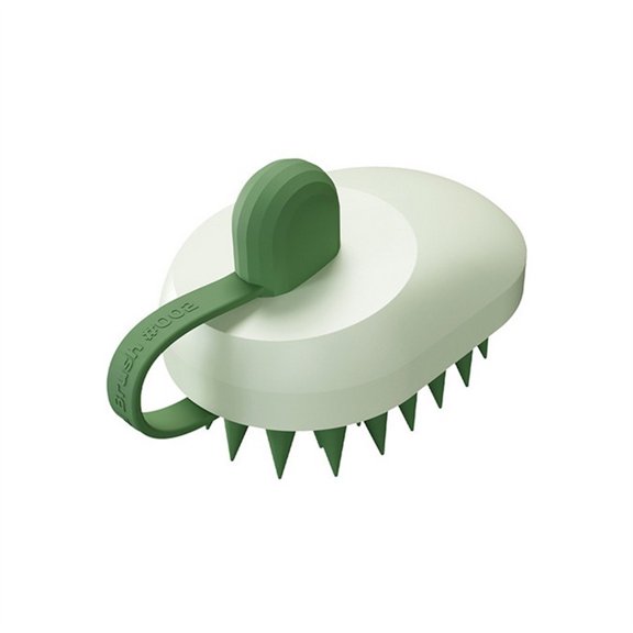 Vxdvou Creative Shampoo Brush, Soft Tooth Wall Mounted Massage Comb for Dry and Wet Use, Comfortable Grip, Stylish Design for Head and Body Massage, Relaxing Tool for Self-Care