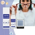 thumbnail image 1 of Vxdvou Eyeglass Lens Cleaner Spray, 60ml Professional Eyewear Cleaner with Microfiber Cleaning Cloth, Smudge & Fingerprint Remover for Glasses, Sunglasses, Camera Lenses & Optical Devices, 1 of 9