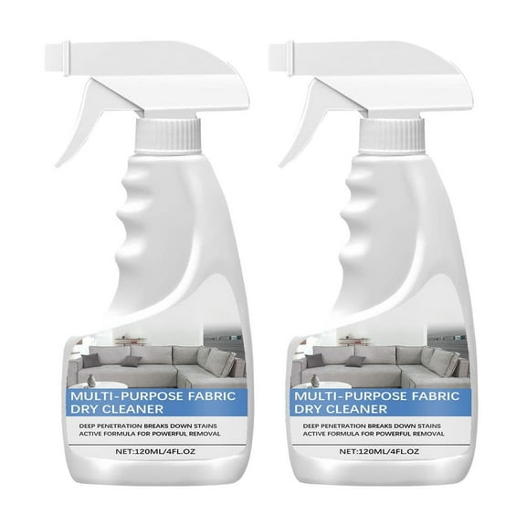 Vxdvou Fabric Sofa Cleaner, Powerful Stain and Odor Remover for All Types of Upholstery, Safe & Easy to Use Household Sofa Detergent, 120ml for Home Furniture Cleaning