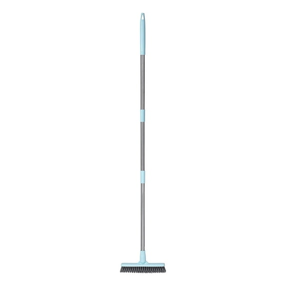 Vxdvou Floor Brush Long Handle, Bathroom and Kitchen Floor Scrubber, Multi-Purpose Cleaning Brush for Tile, Cement, Grout, Durable and Efficient, Household Use
