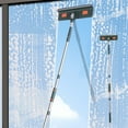 thumbnail image 1 of Vxdvou Glass Wiping Good with Extended Splicing Rod, Detachable Window Cleaner, Stainless Steel Wiper Scraper, Adjustable for Different Lengths, Green/Yellow/Gray, 1 of 6