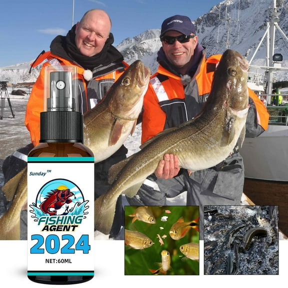 Vxdvou Highly Effective Fish Attractant Liquid for instantaneous Baiting and Lure, Suitable for Multiple Marine and Freshwater Species