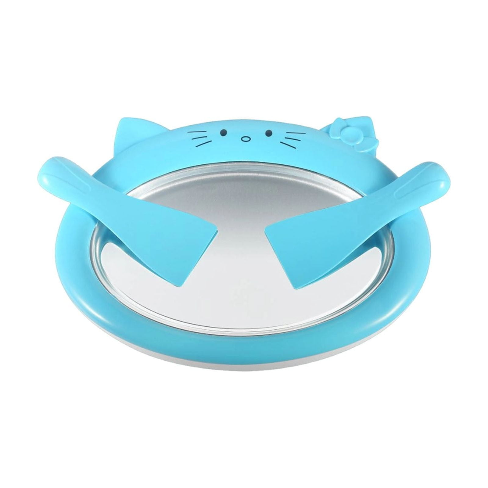 Vxdvou Home Mini Ice Cream Maker, Children’s Yogurt Freezer Tray, Compact Ice Cream Maker for Kids, Quick Freeze Yogurt, Ice Cream, Sherbet, and Frozen Treats, DIY Dessert Maker