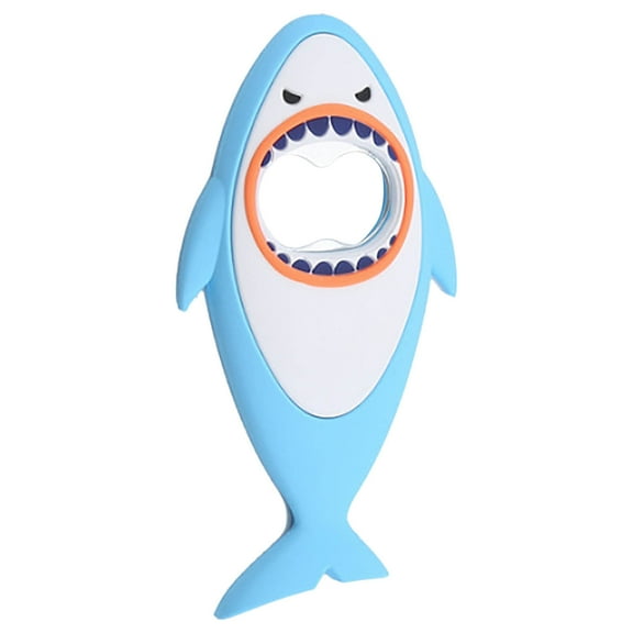 Vxdvou Magnet Corkscrew Beer Opener, Creative Bottle Opener with Strong Magnet, Easy Access Storage for Travel & Outdoor, Stainless Steel Kitchen Gadget for Home & Parties