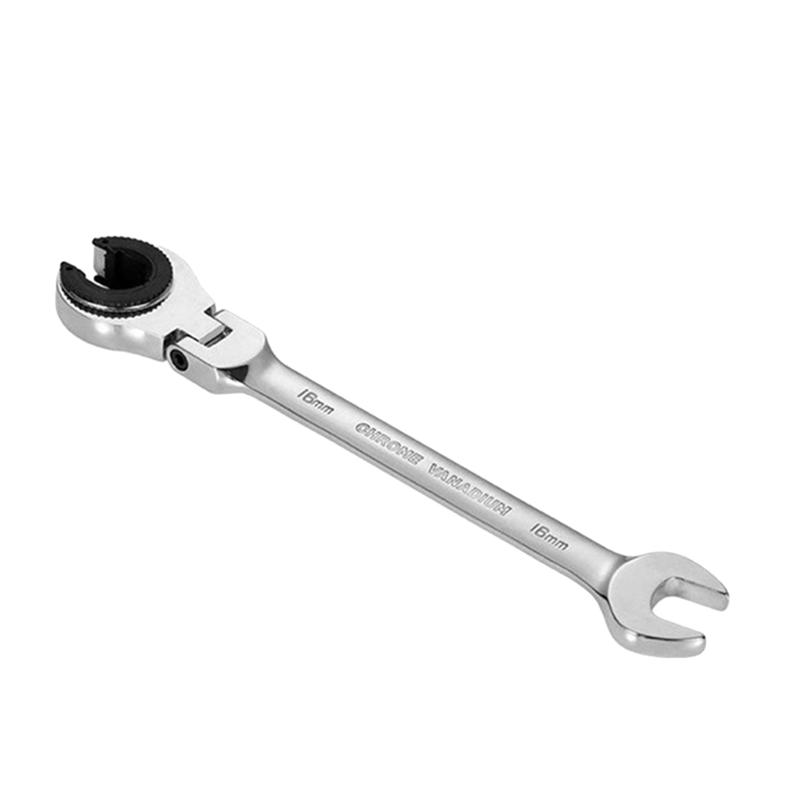 Vxdvou Metric Open Head Ratcheting Wrench for Tight Spaces, 72 Teeth