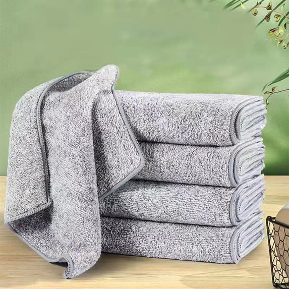 Vxdvou Microfiber Dishcloth, Absorbent Kitchen Cleaning Cloth for Efficient Dishwashing, Durable Scouring Pad for Surfaces, Countertops & Household Cleaning Needs