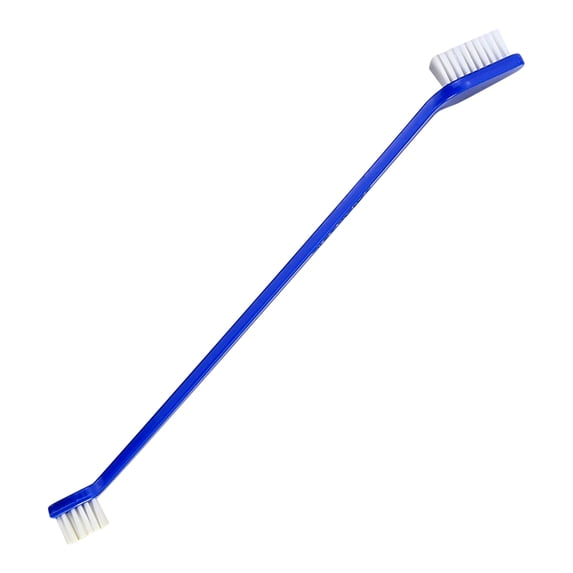 Vxdvou Pet Toothbrush for Dogs, Dual-Ended Tooth Cleaning Brush, High-Quality Dog Oral Care for Small & Large Breeds, Reduces Tartar and Plaque, Effective Pet Teeth Cleaning, 1pc