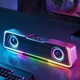 Vxdvou RGB Colorful Desktop Bluetooth Speaker High Battery Low Latency
