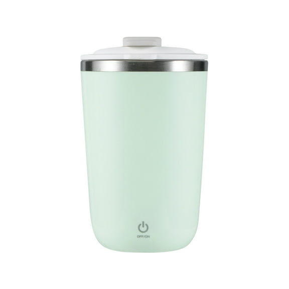 Vxdvou Rechargeable Stainless Steel Mixing Coffee Cup, Protein Powder Mixing Cup, Travel Blender for Smooth Drinks, Portable, Quick Charging, Perfect for Kitchen Essentials and Smoothies