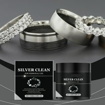 Vxdvou Silvers Jewelry Cleaner, Oxidation & Blackening Solution for Jewelry, Gently Removes Dirt & Restores Gloss, 100ml for Household Use, Antioxidant Protection