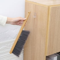 Vxdvou Soft Cleaning Brush, Versatile Scrub Brush for Furniture, Clothes, Bedding, Sofa & Car Upholstery, Curved Handle, Compact Design for Easy Storage, Orange/Green/Gray/White