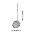 thumbnail image 1 of Vxdvou Stainless Steel Oil Separator, Fine Mesh Oil Filter for Kitchen, Easy to Clean Oil Strainer, Kitchen Gadgets, Grease Filter Spoon for Cooking & Home Kitchen Essentials, 1 of 2